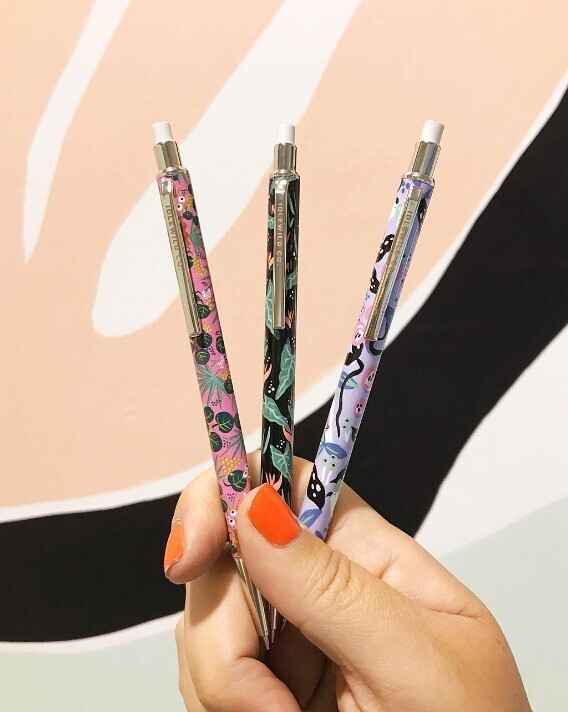Idlewild Mushroom Menagerie Mechanical Pencils