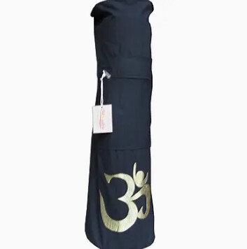 OM Shiva Black Yoga Mat Bag