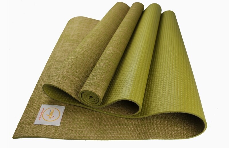 Maji Sports Jute Yoga Mat - 24" x 72" x 5"