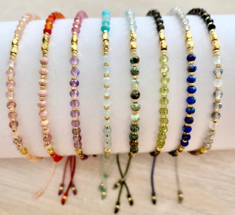 Good Vibrations Gemstone Bracelets