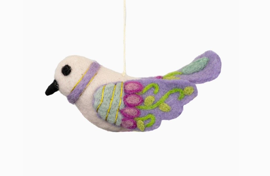 dZi Handmade Bella Bird Woolie Bird