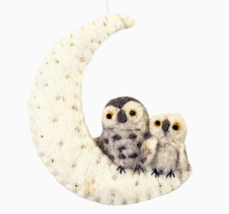 dZi Handmade Night Owls Woolie Bird