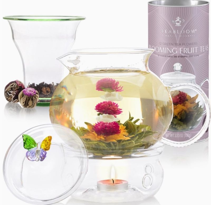 Teabloom Wings of Love Blooming Tea Set