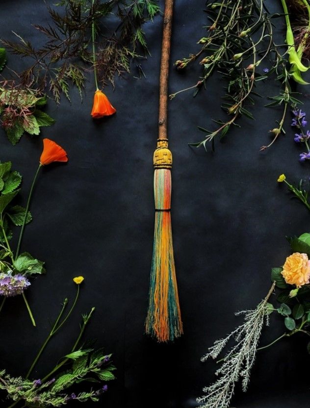 Keven Craft Rituals Cobwebber Brooms w/ Woven Top