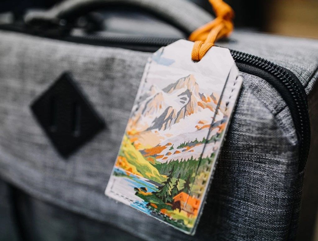 Backerton Leather Luggage Tags