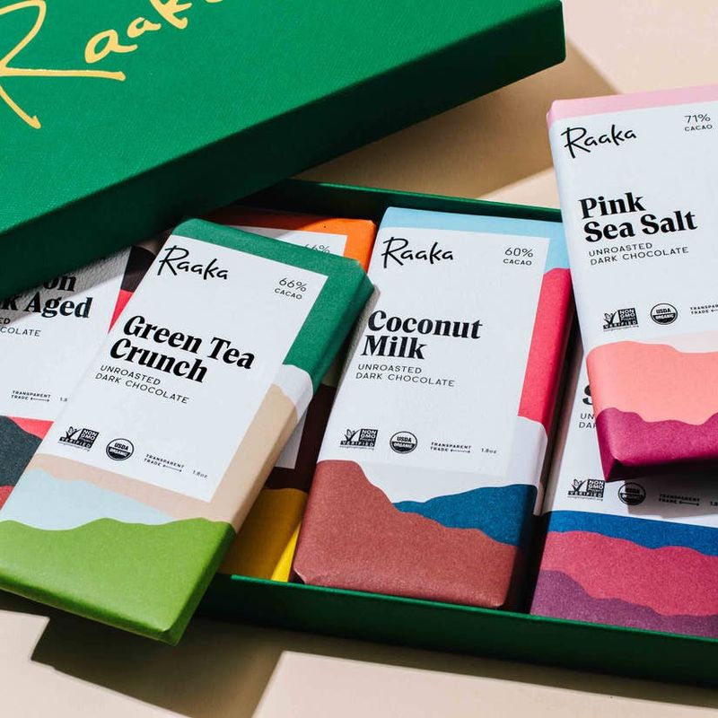 Raaka Unroasted Chocolate Bar