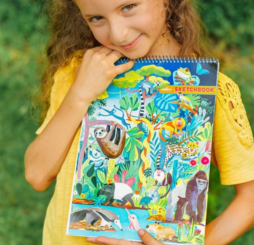 Eeboo Rainforest Sketchbook