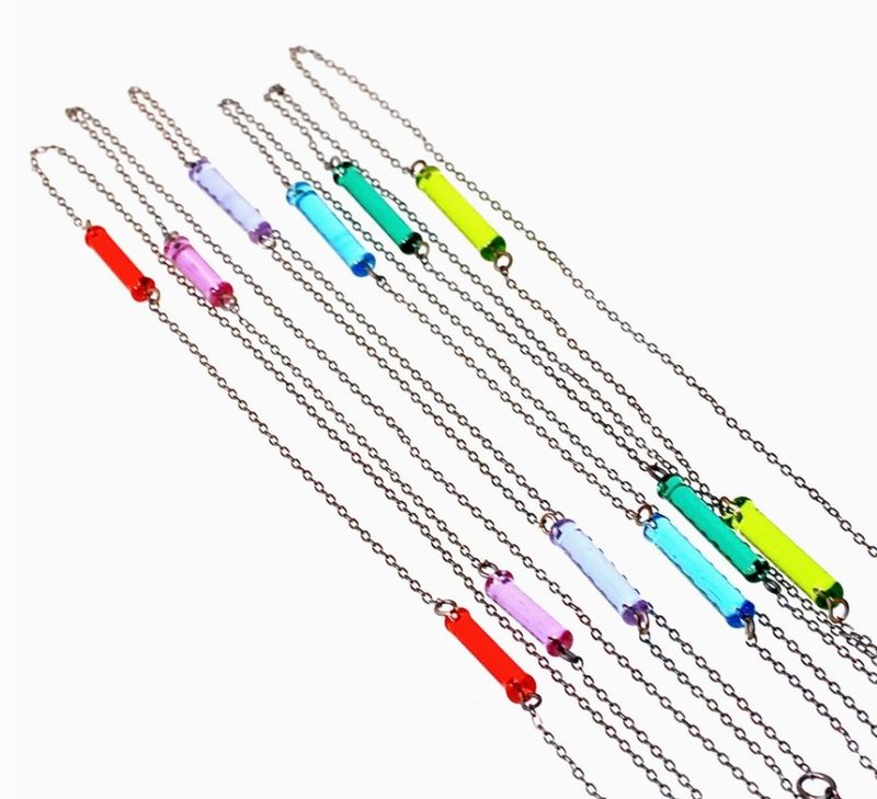 Krista Bermeo Fosforo Duo Necklaces