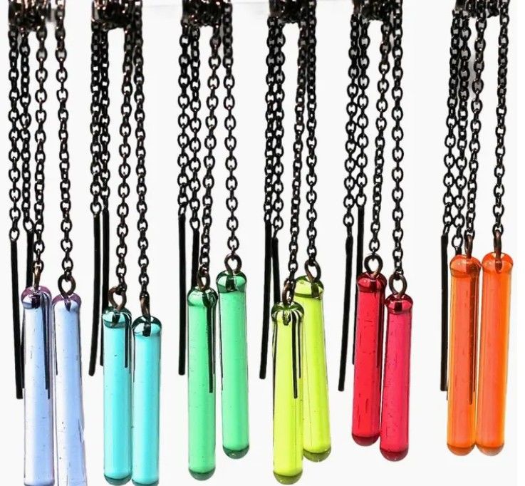 Krista Bermeo Fosforo Threader Earrings