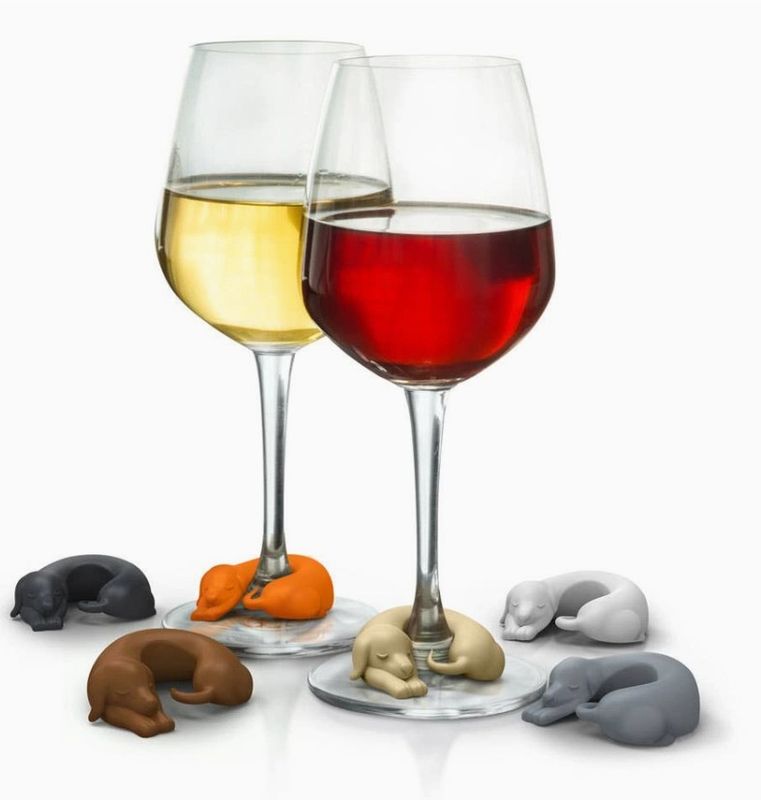 Fred & Friends Winer Dogs - Dog Drink Markers
