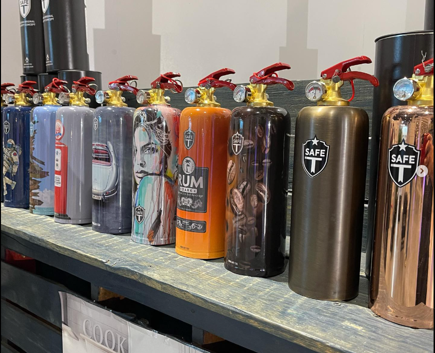 Chic Fire Designer Fire Extinguishers