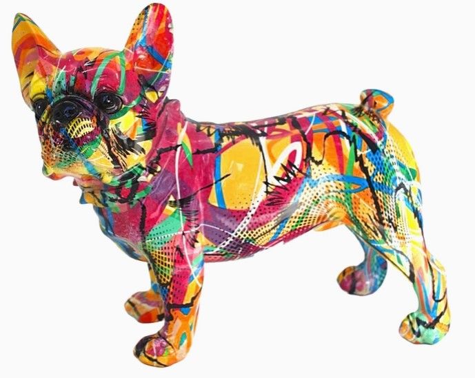 Interior Illusions Plus Vivid French Bulldog Ears Up - 9.5" Long