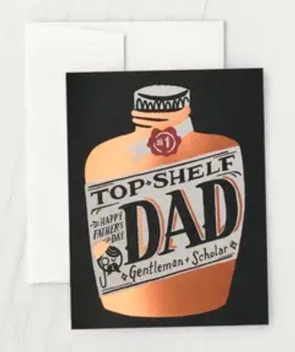 Idlewild Top Shelf Dad Card