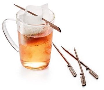 D&B Tea Filter Bag Sticks Holders 4 Pack