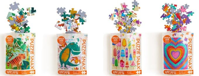 Werkshoppe Snax Size Puzzle w/ Resealable Bag