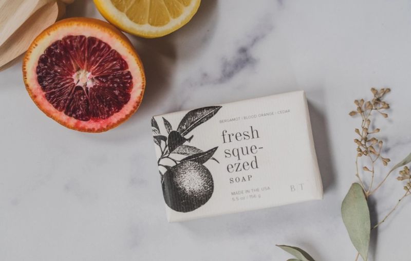Broken Top Brands Bar Soap - Fresh Squeezed