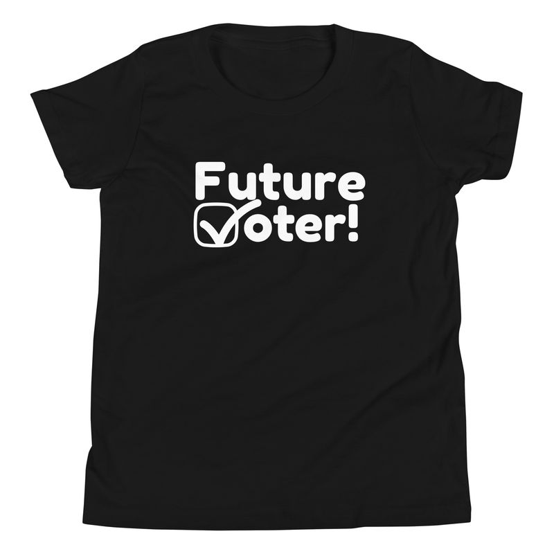 Future Voter Youth Tee w/ Author Dedication on Back (Multiple Colors)
