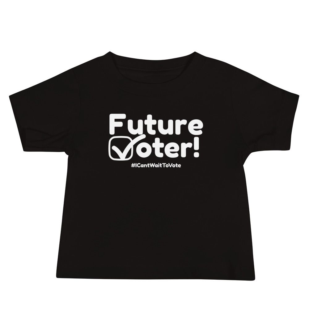 Future Voter Baby Tee (Black)
