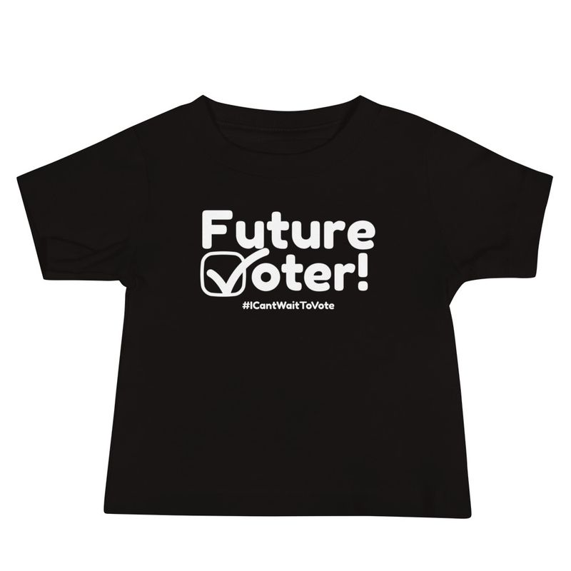 Future Voter Baby Tee (Black)