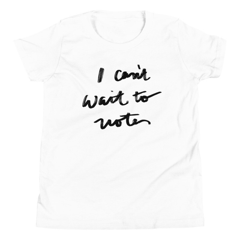Signature Youth Tee (White and Grey)