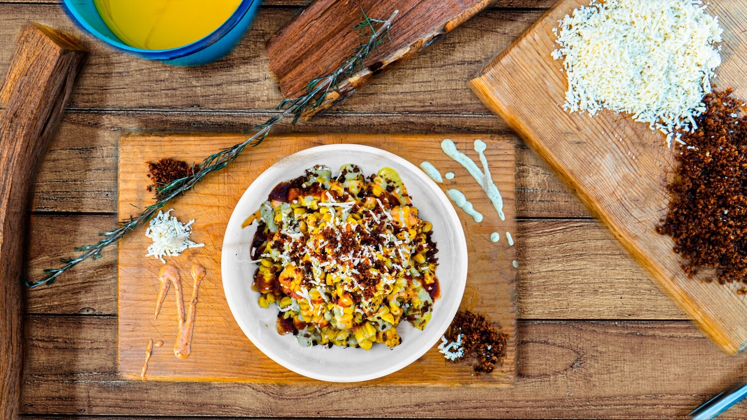 Elote Tatemado Desgranado