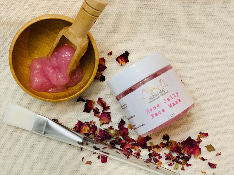 Rose Jelly Face Mask (Roses)