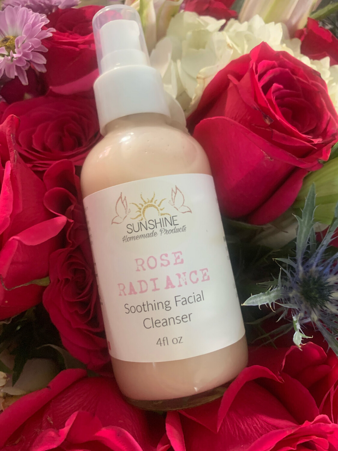Rose Radiance Shooting Face Cleanser 8 oz