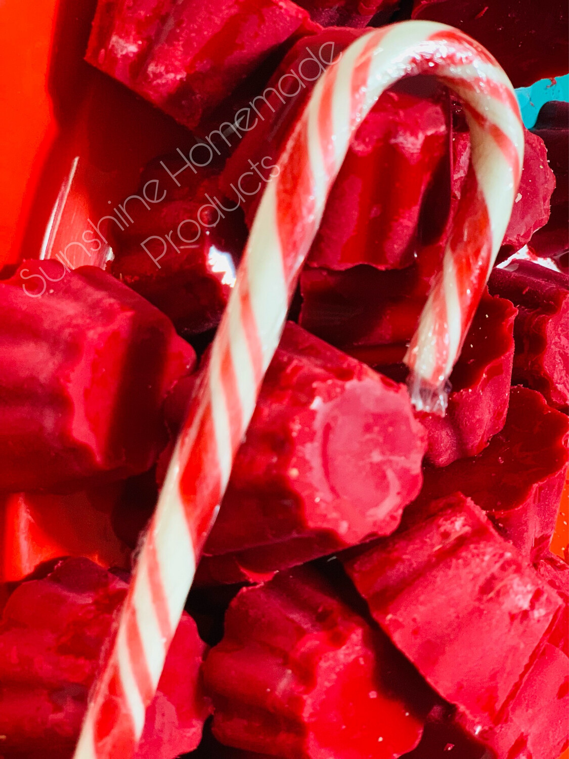 Candy Cane Wax Melts 6 oz