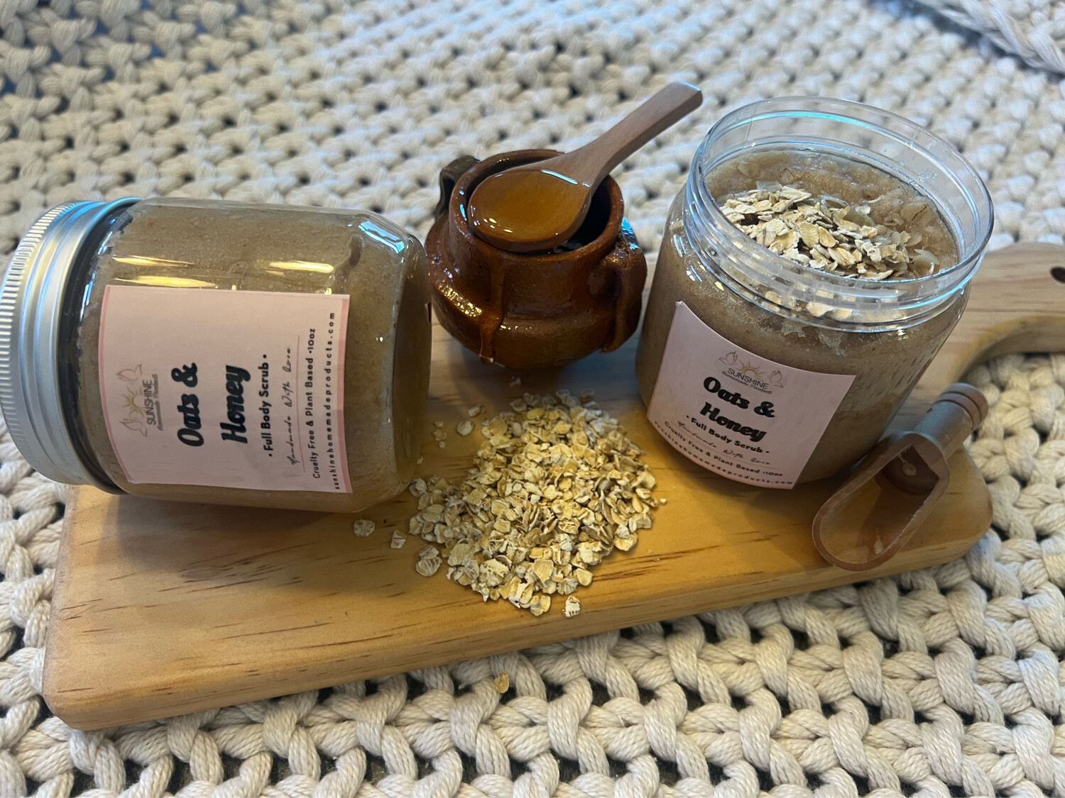 Oats &amp; Honey 🍯Face &amp;  Body Scrub