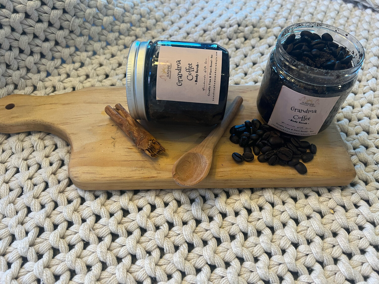 Grand Ma Coffee Body Scrub 10 oz 