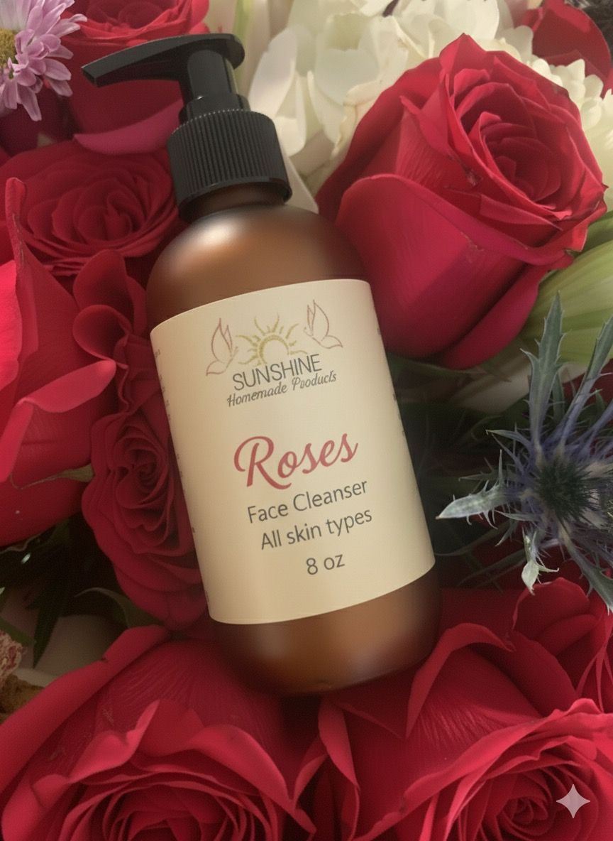 RoseS  Face Cleanser 8 oz All skin types