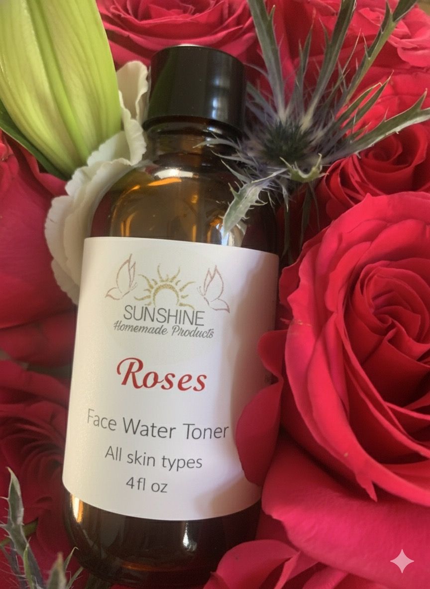 Roses  Water Toner All Skin types