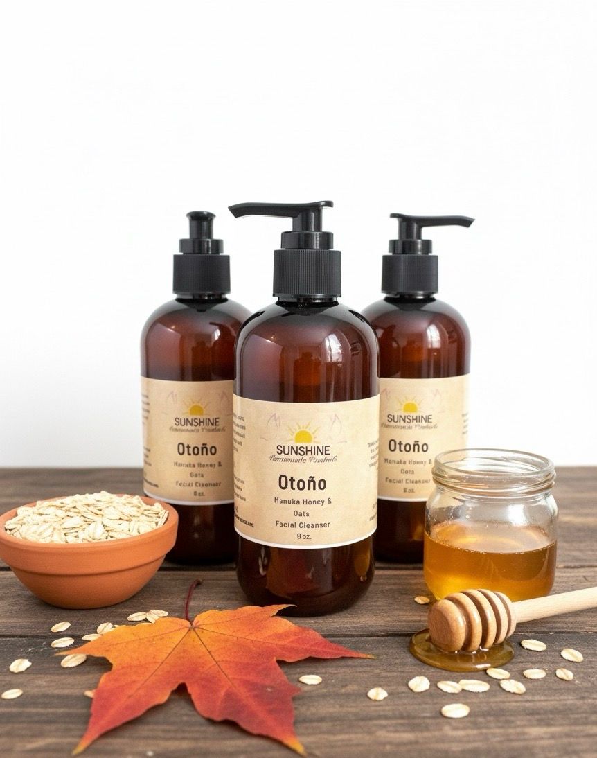 Otoño Manuka &amp; Honey Face Cleanser 8 oz All skin types
