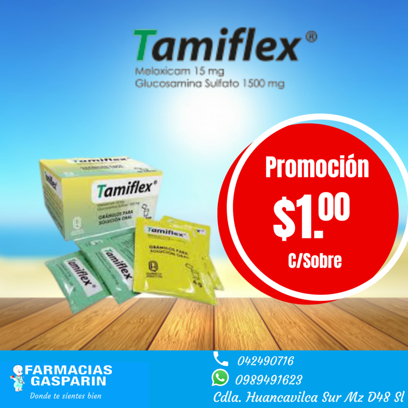 Tamiflex Sobre x 15