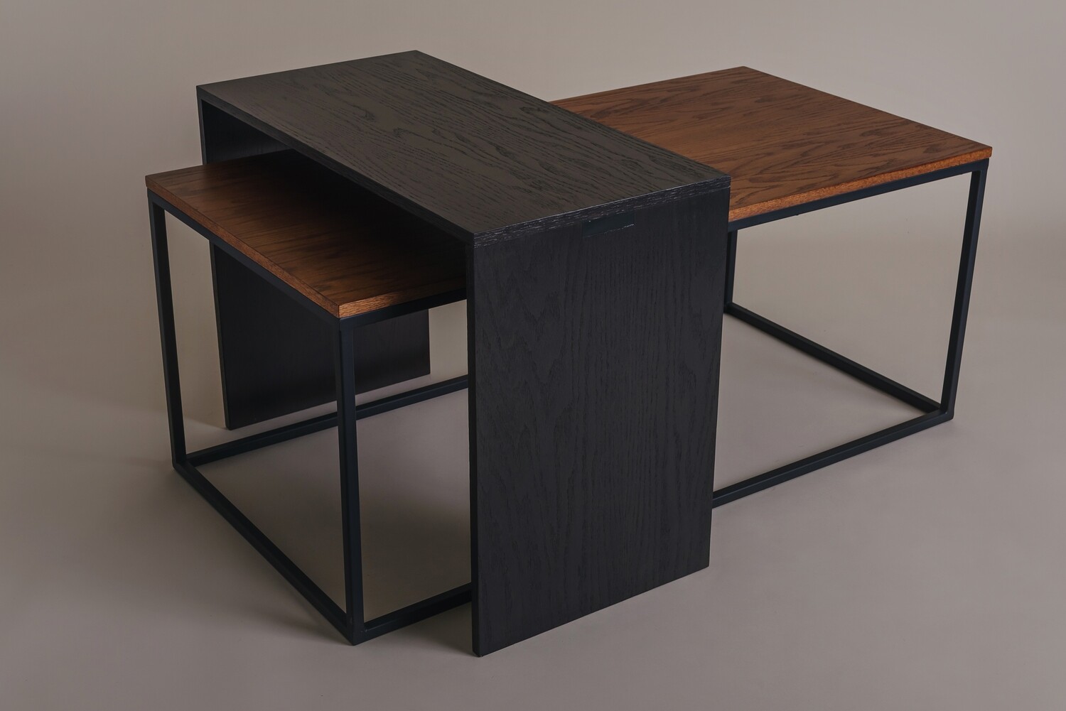 Mesa de sala TEL AVIV + Mesa auxiliar HAIFA
