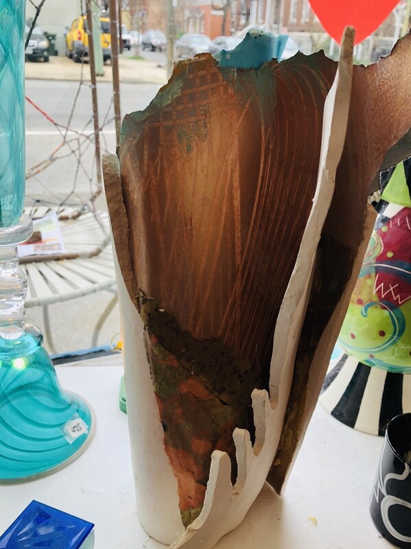 Slab-Formed Porcelain Vase - Shoni Labovitz