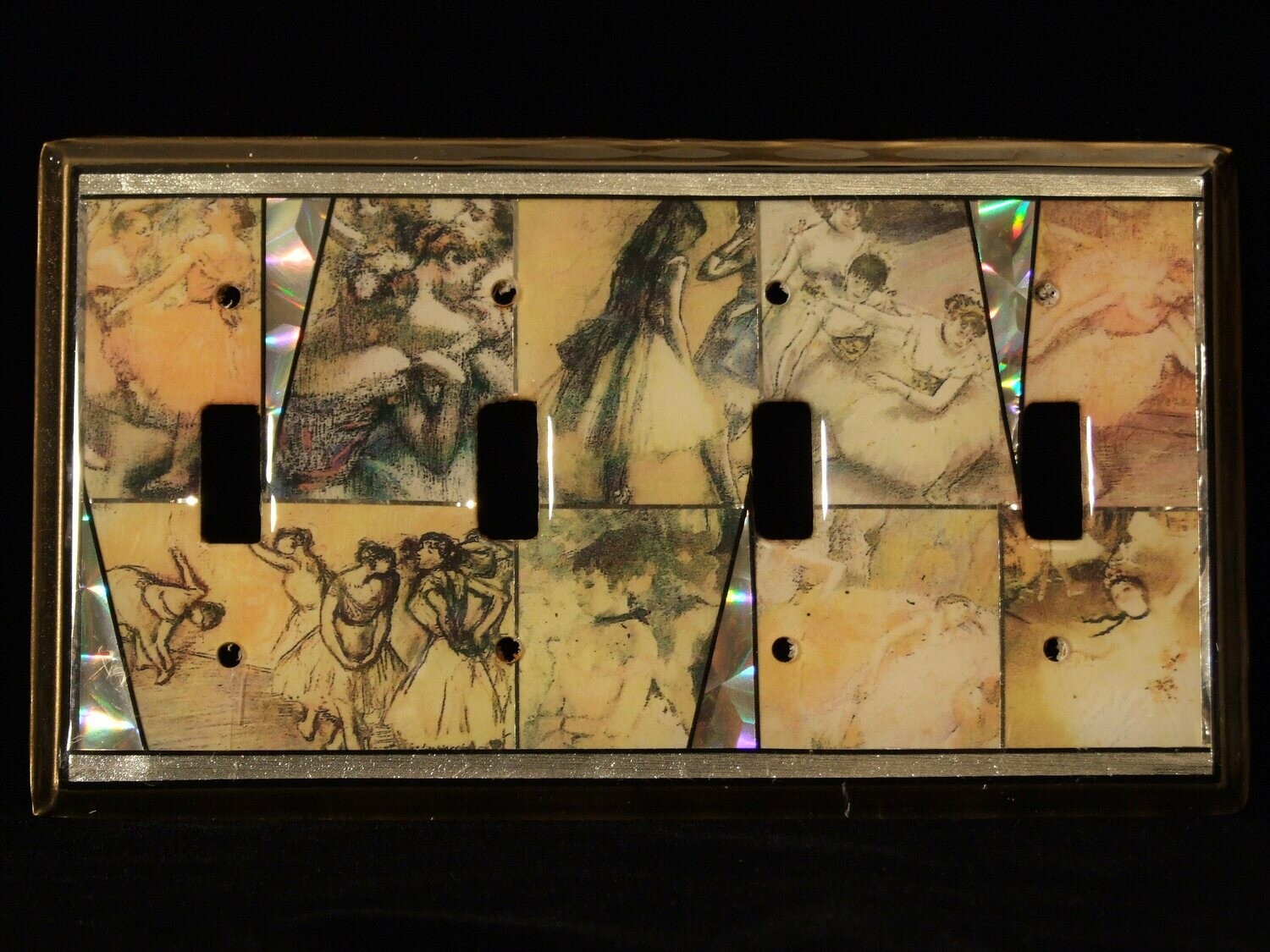 Degas switchplate/ The  Ballet Dancers in Paris