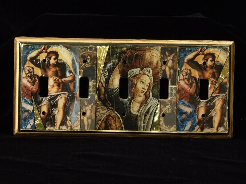 Michelangelo Sistine Chapel Mega Plate