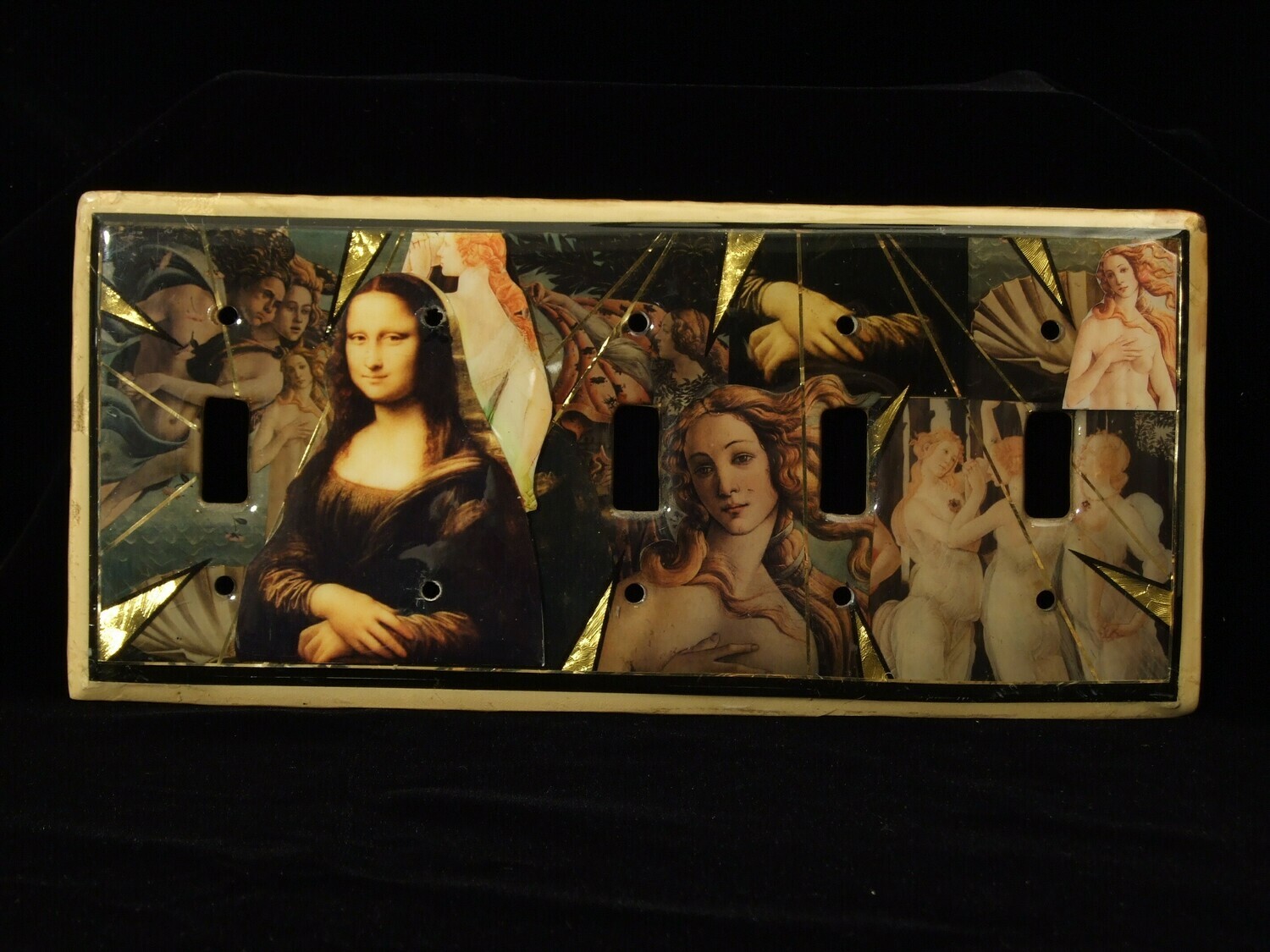 DaVinci- Botticelli Rennaissance Mega Plate DaVinci- Botticelli Rennaissance Mega Plate