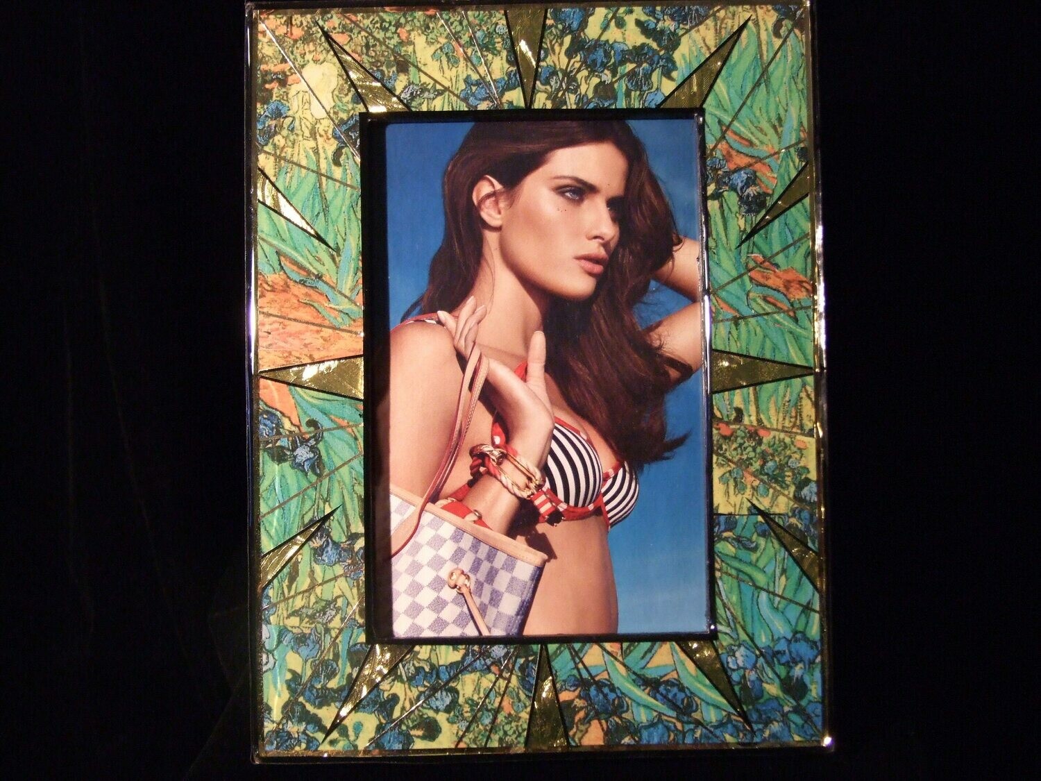 Van Gogh Irises frame 4z6;5x7;8x10 Van Gogh Irises frame 4z6;5x7;8x10