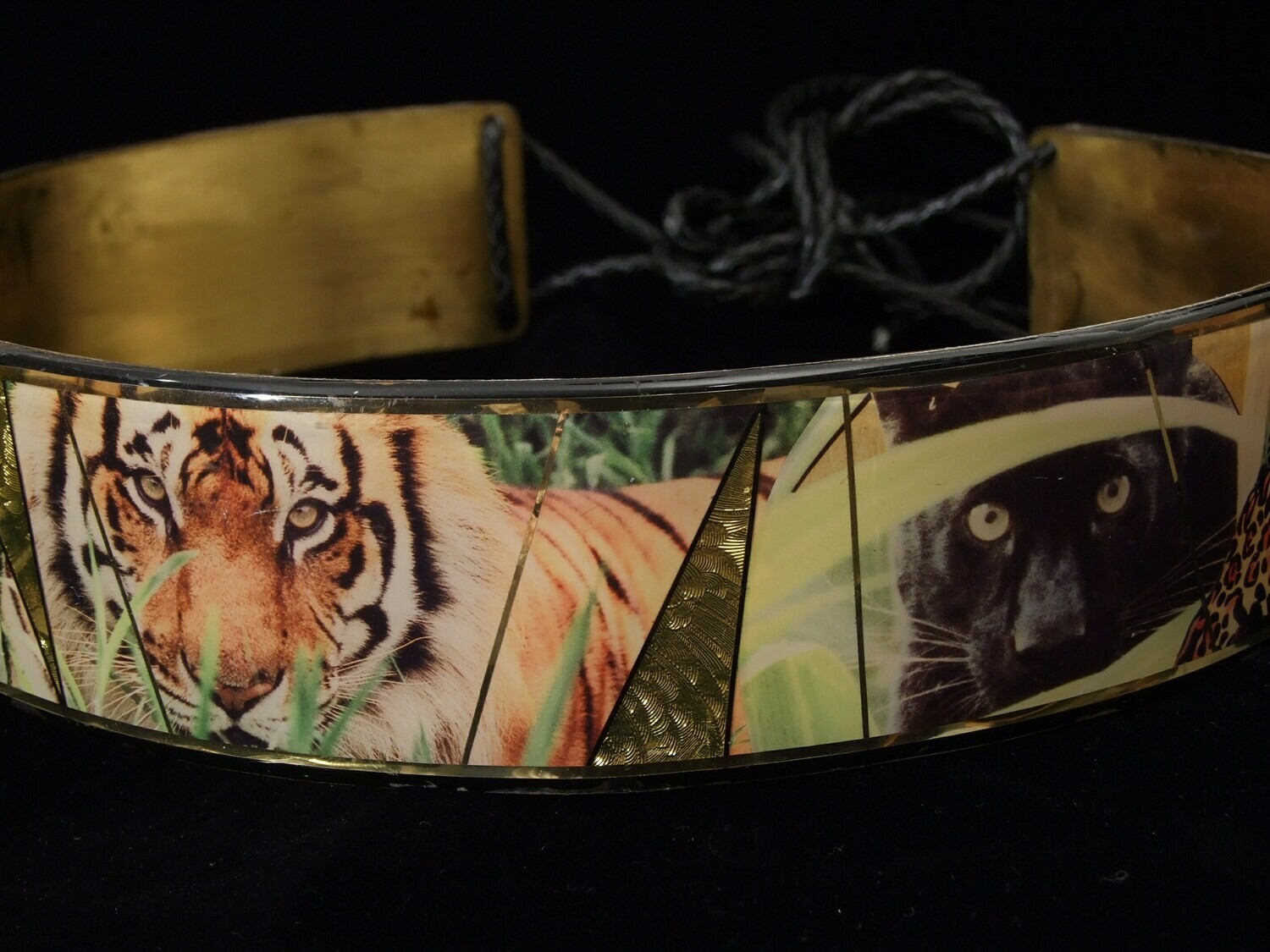 Tiger-Panther-Leopard Wrap Around Belt Tiger-Panther-Leopard Wrap Around Belt