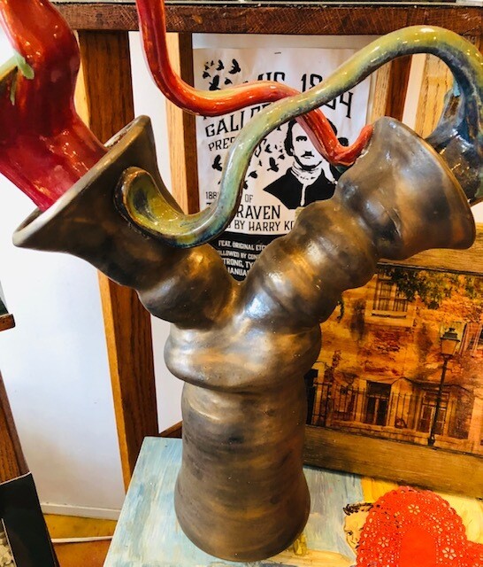 Organic Occular Vase Form Sculpture by Sarah West Organic Occular Vase Form Sculpture by Sarah West