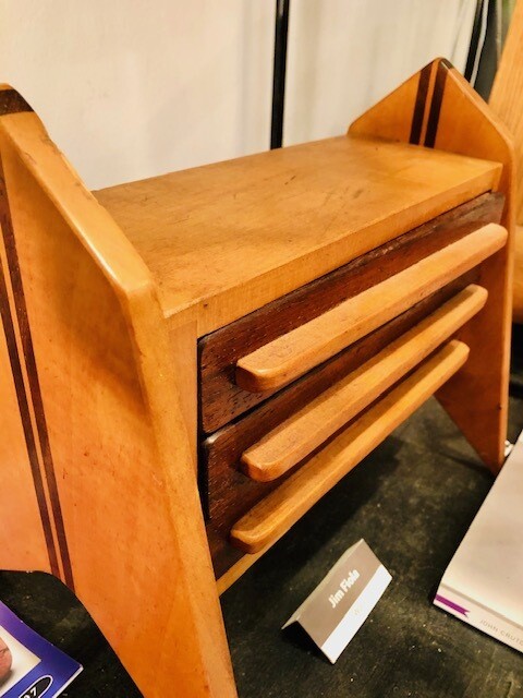 Hand constructed Cherry Wood Jewelry Box by Jim Fiola