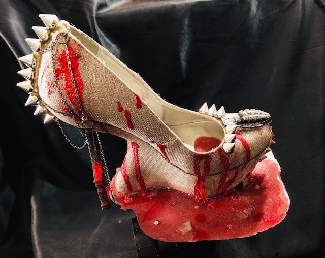 Halloween Cinderella Dance High Heel shoe by Ellie Ellis