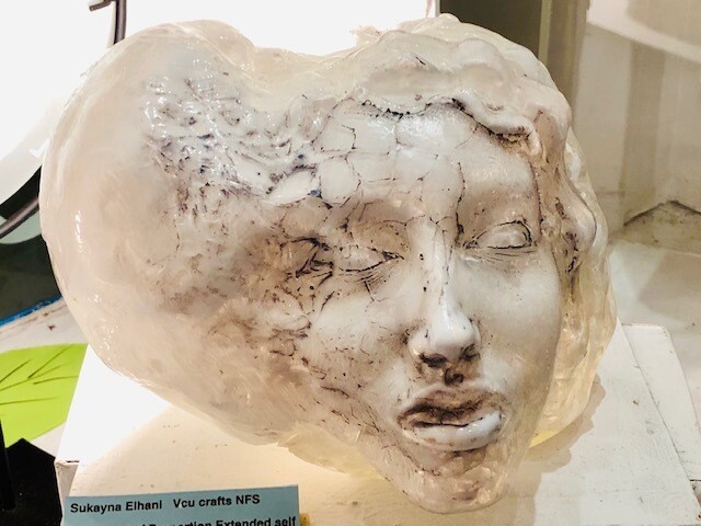 Blown Glass Explosion Head!  by VCU Graduate, Sukyama.Elhani