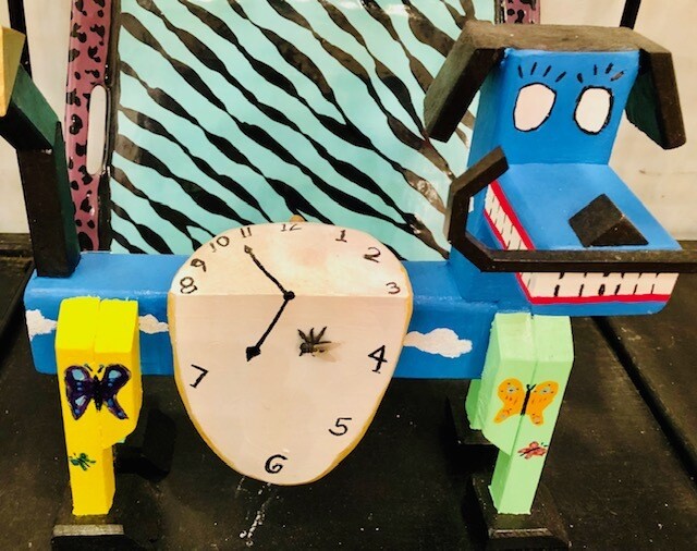 Hand Constructed Wooden Dogs by Rusty Door from N.C.. Hand Constructed Wooden Dogs by Rusty Door from N.C..