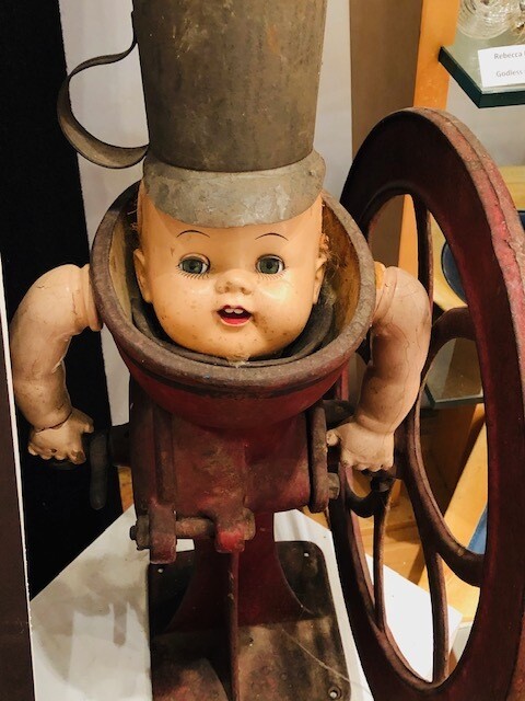 Antique Doll & Machinery Sculptures by Peter Tansill Antique Doll & Machinery Sculptures by Peter Tansill