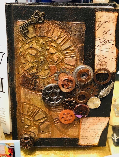 Ceramic & Collage Handmade Book /artist from Maryland