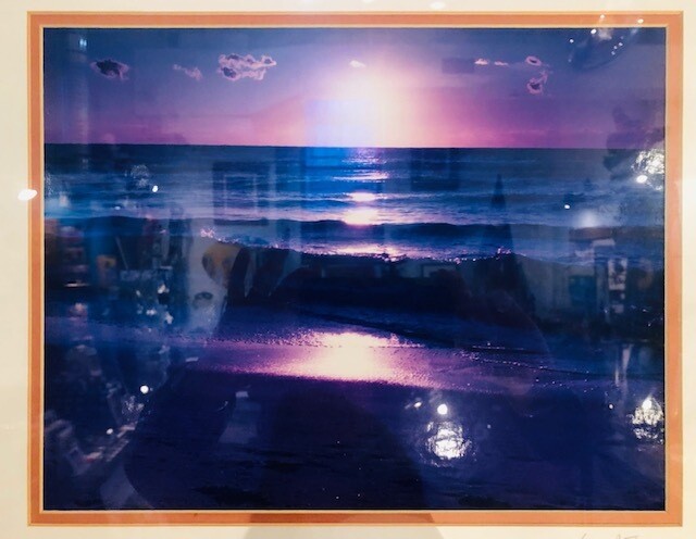 'Midnight Sun Over Water', photography by Sam Pathi