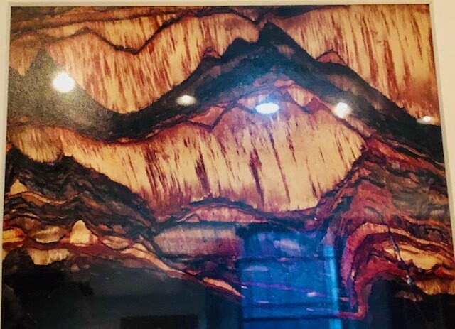 Magnified Tiger Eye Stone views by Armond Scavo Magnified Tiger Eye Stone views by Armond Scavo